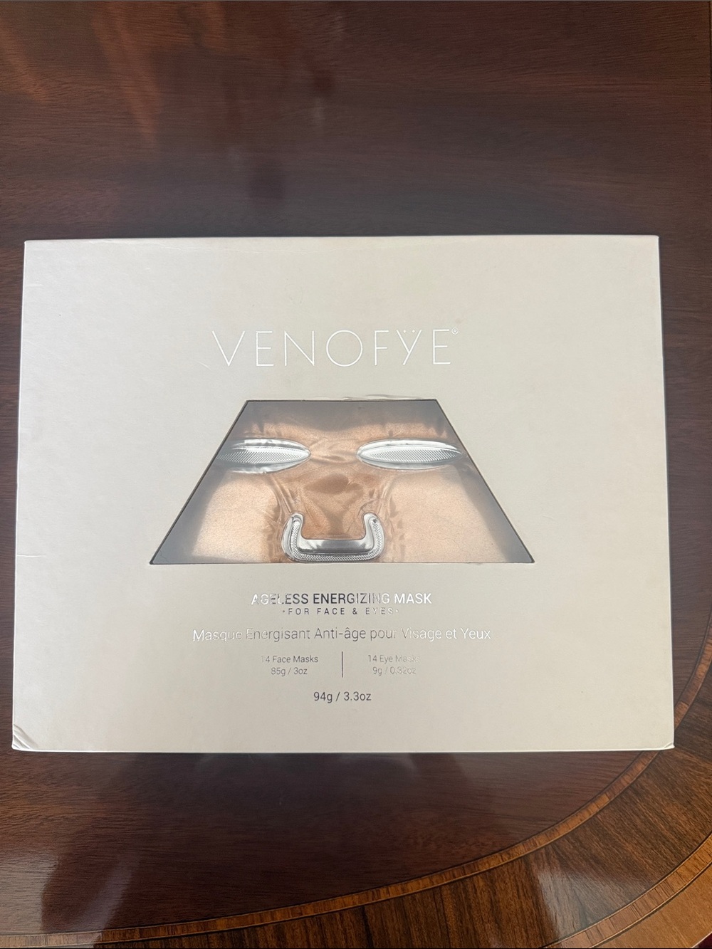 Venofye Ageless Energizing Face Masks for Face and Eyes
